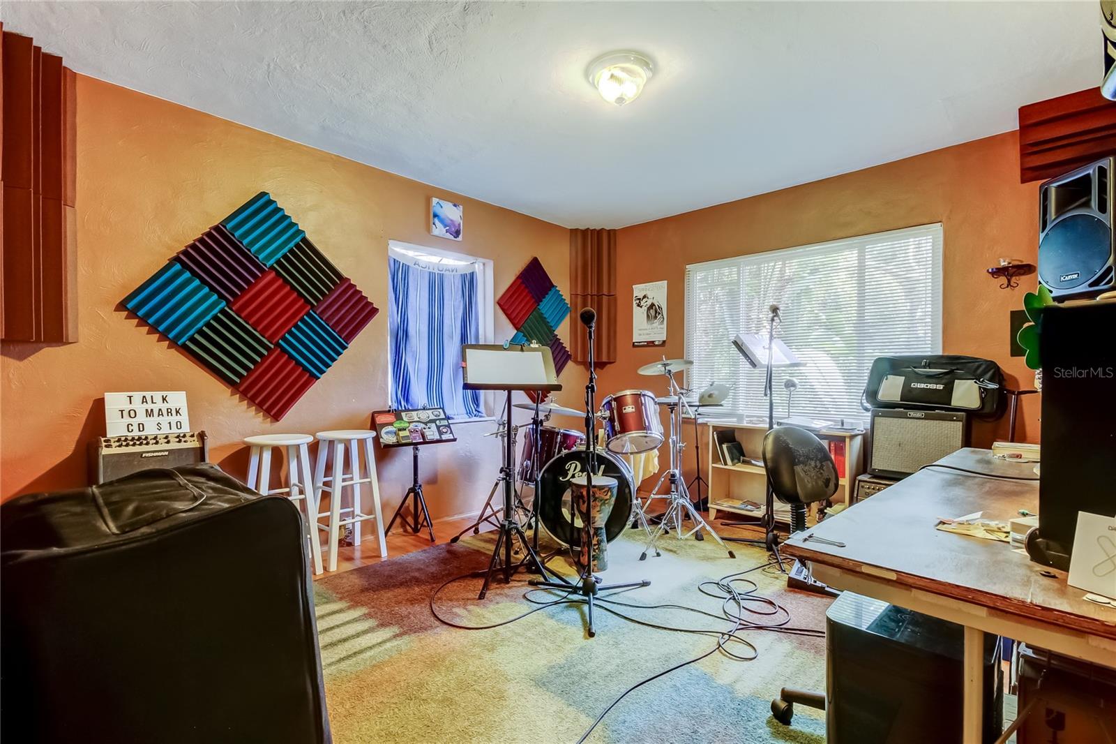Bedroom 2, Playroom or Office Space
