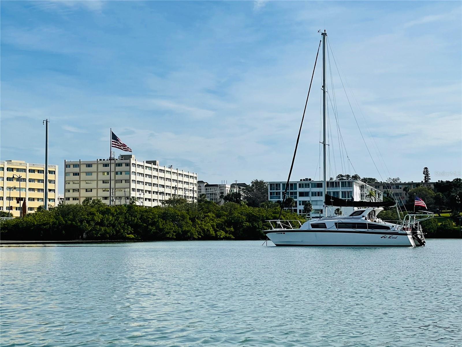 View from the water
