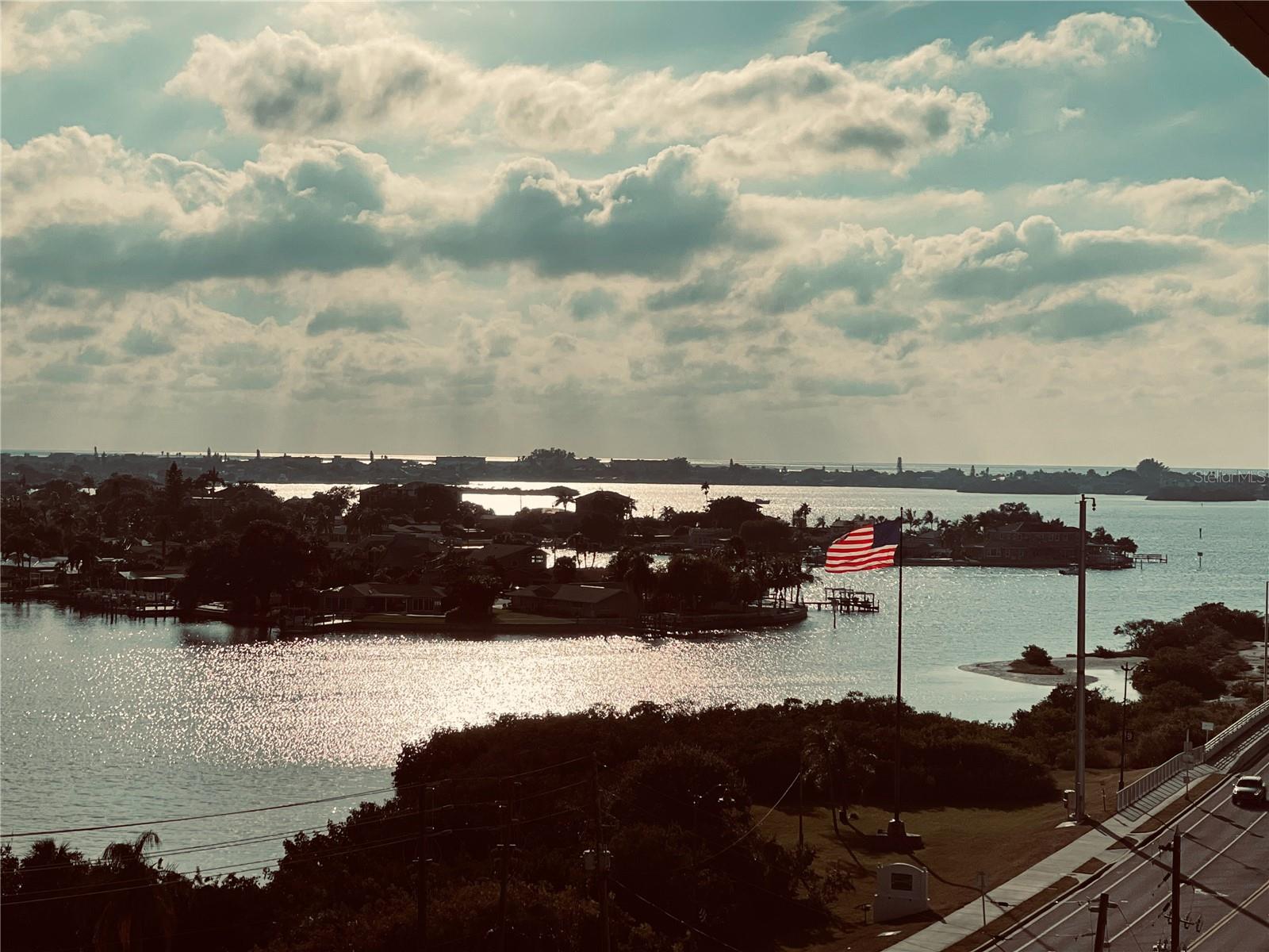 Facing Belleair Beach and Indian Rocks Beach