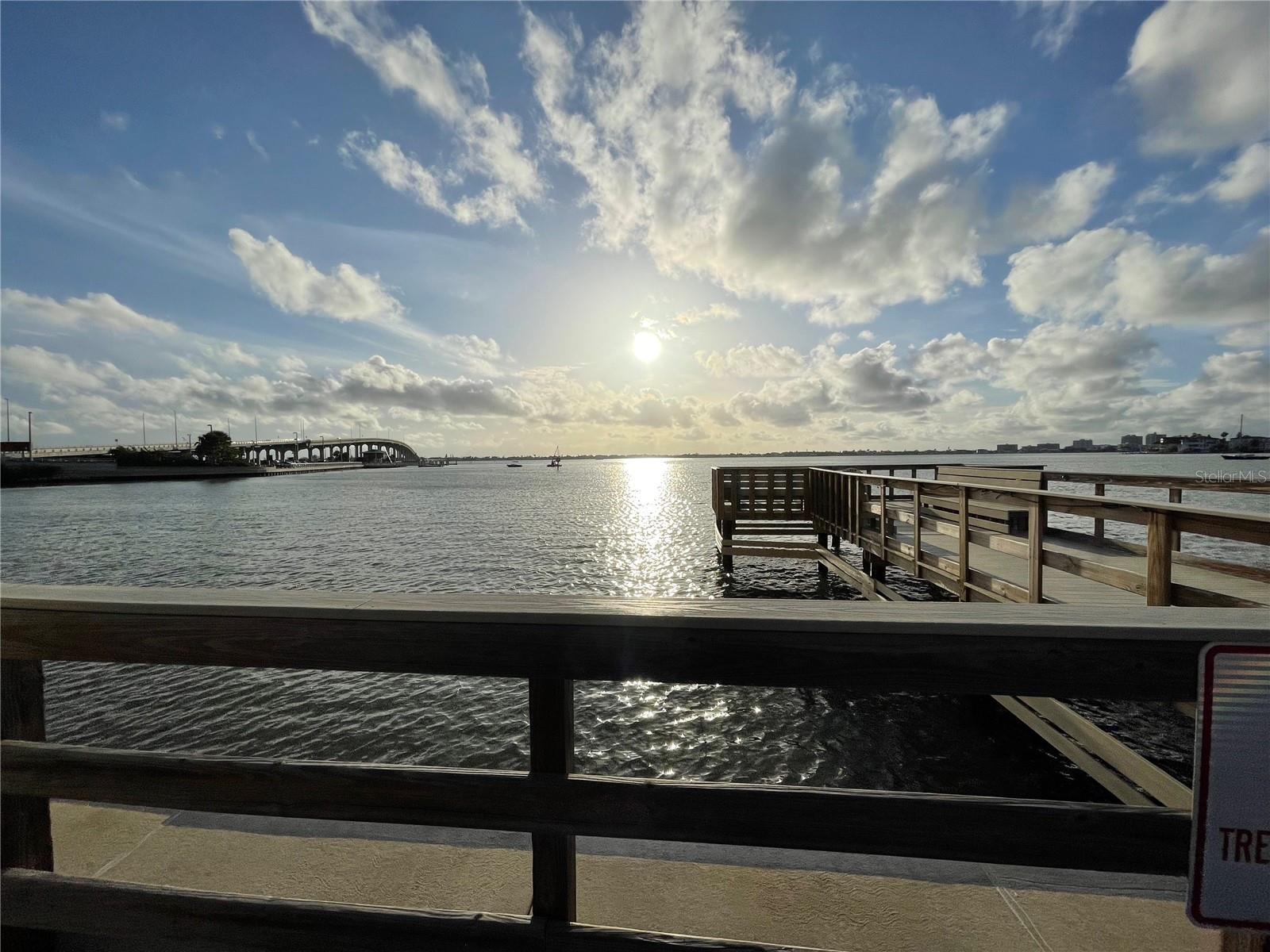 Fishing Pier facing Belleair Bridge