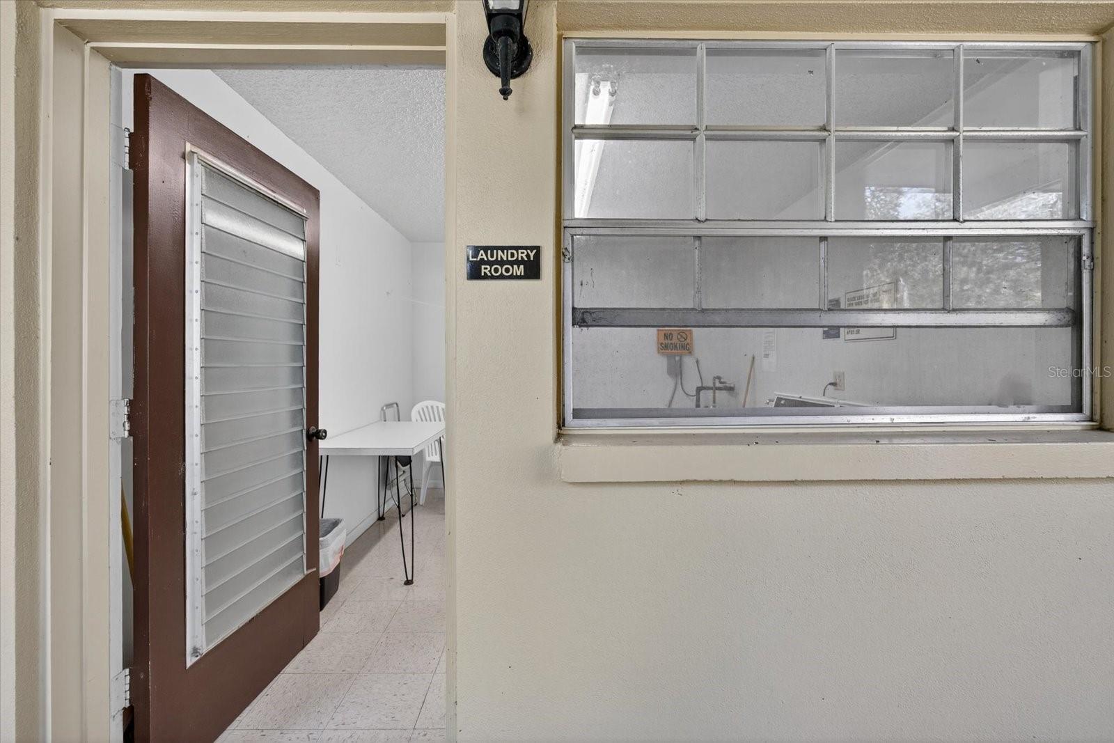 Laundry Room is just steps away from your condo
