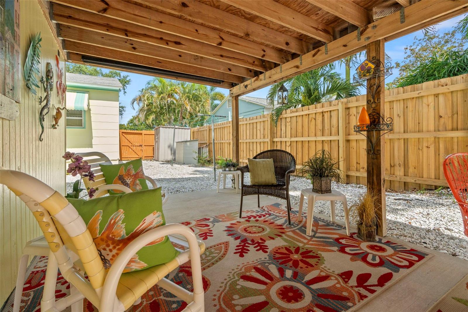 Carport or extra entertaining space?  You decided!
