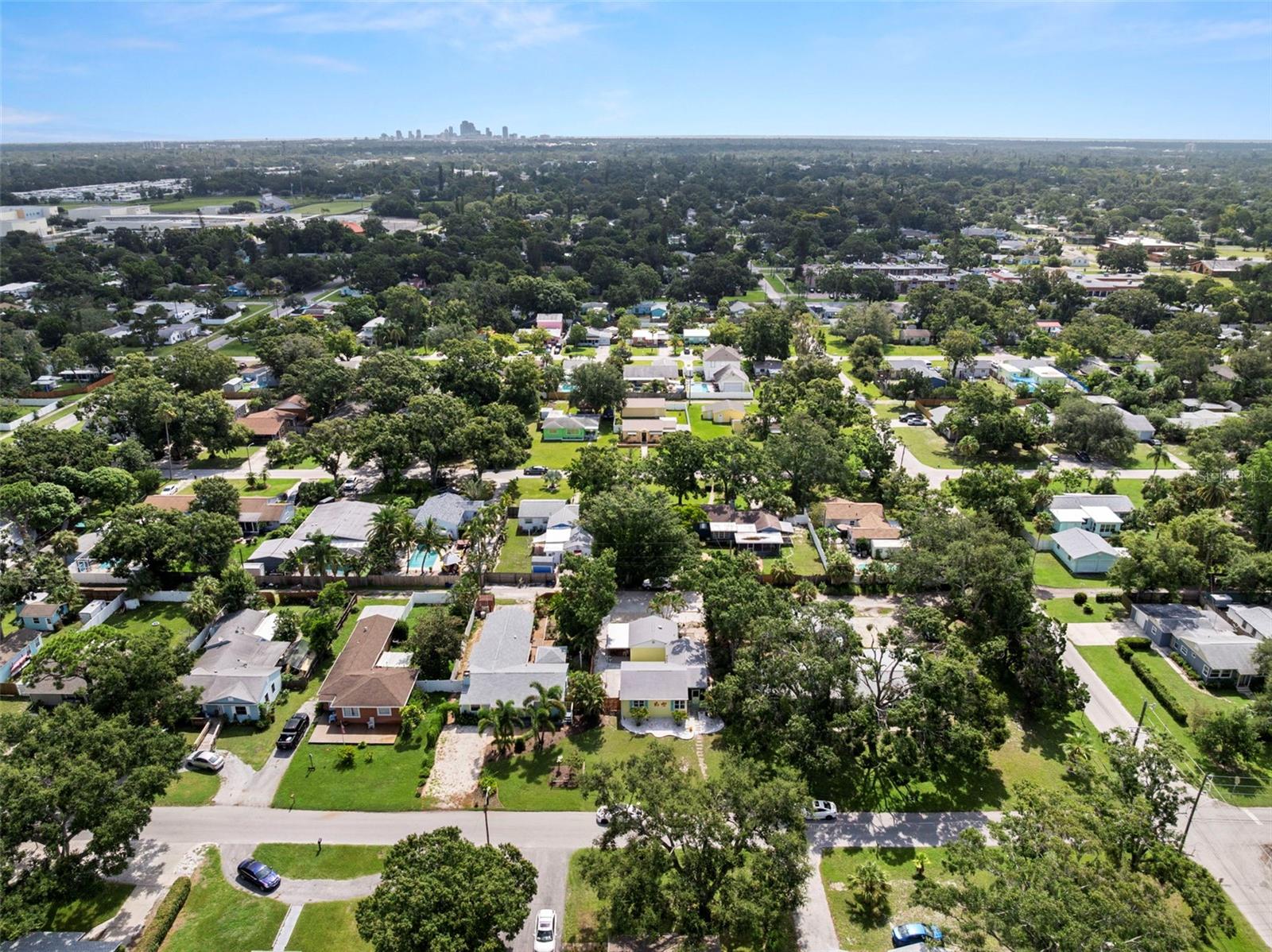 Downtown St Petersburg is a hop, skip, and a jump away.