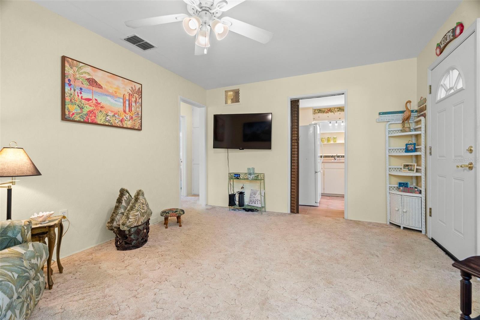 Spacious living room.
