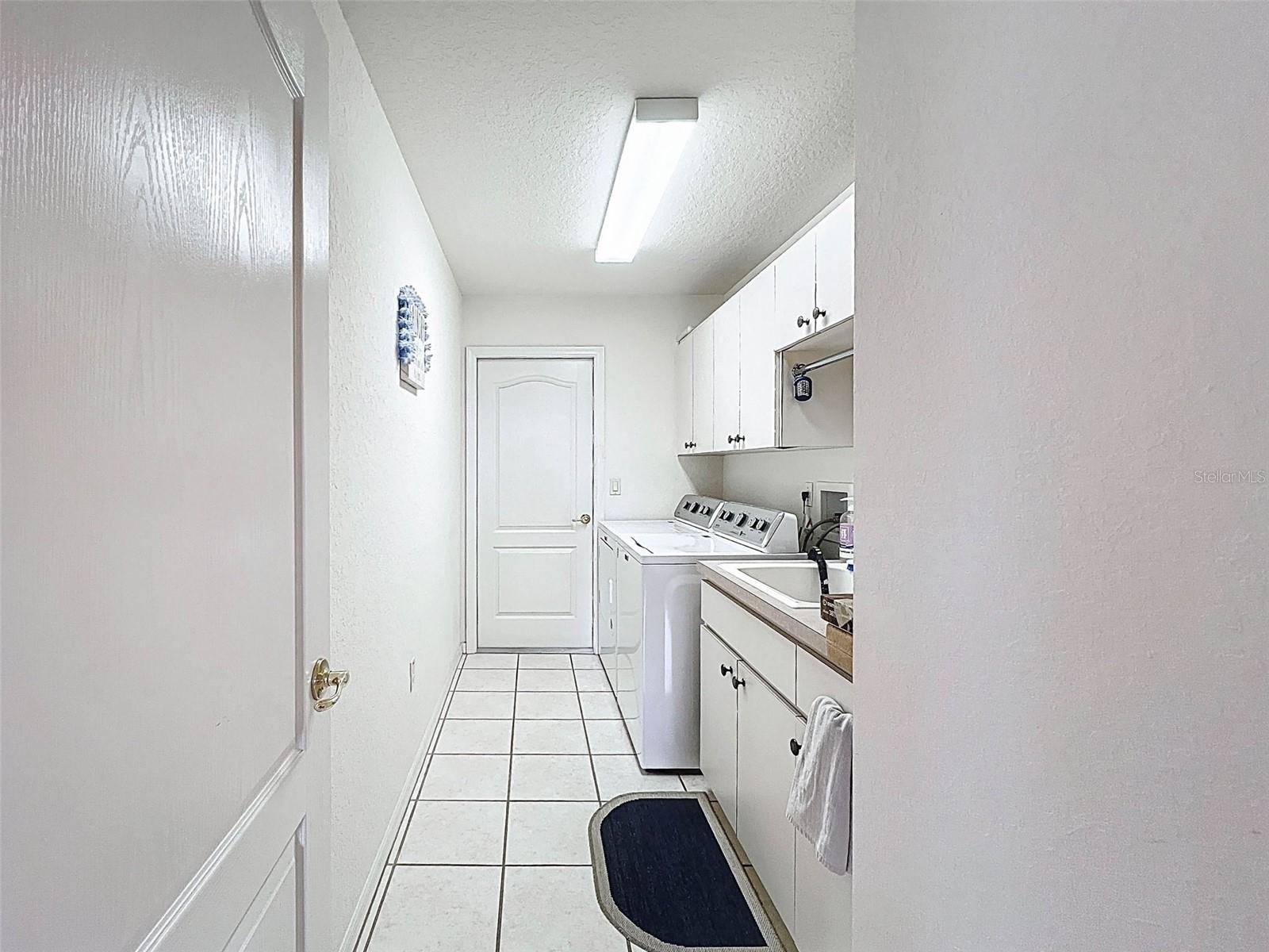 Indoor Laundry Room