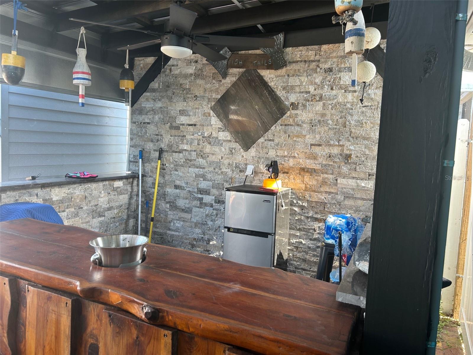 outdoor bar