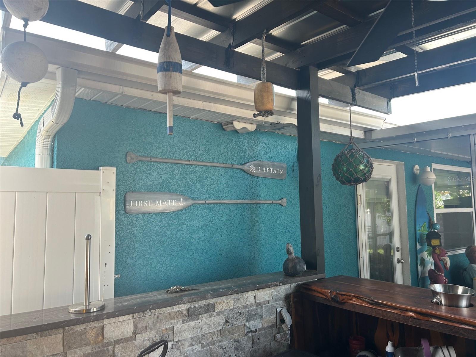 outdoor bar