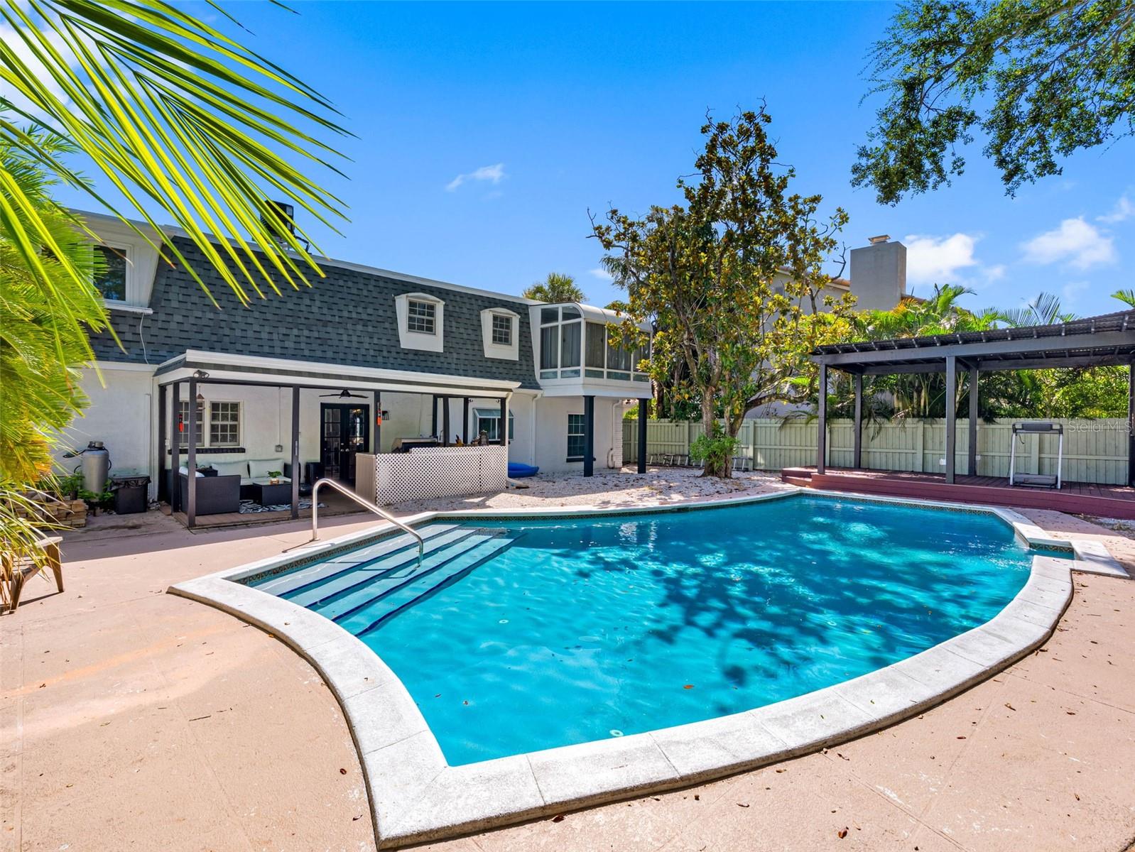 Back yard Pool