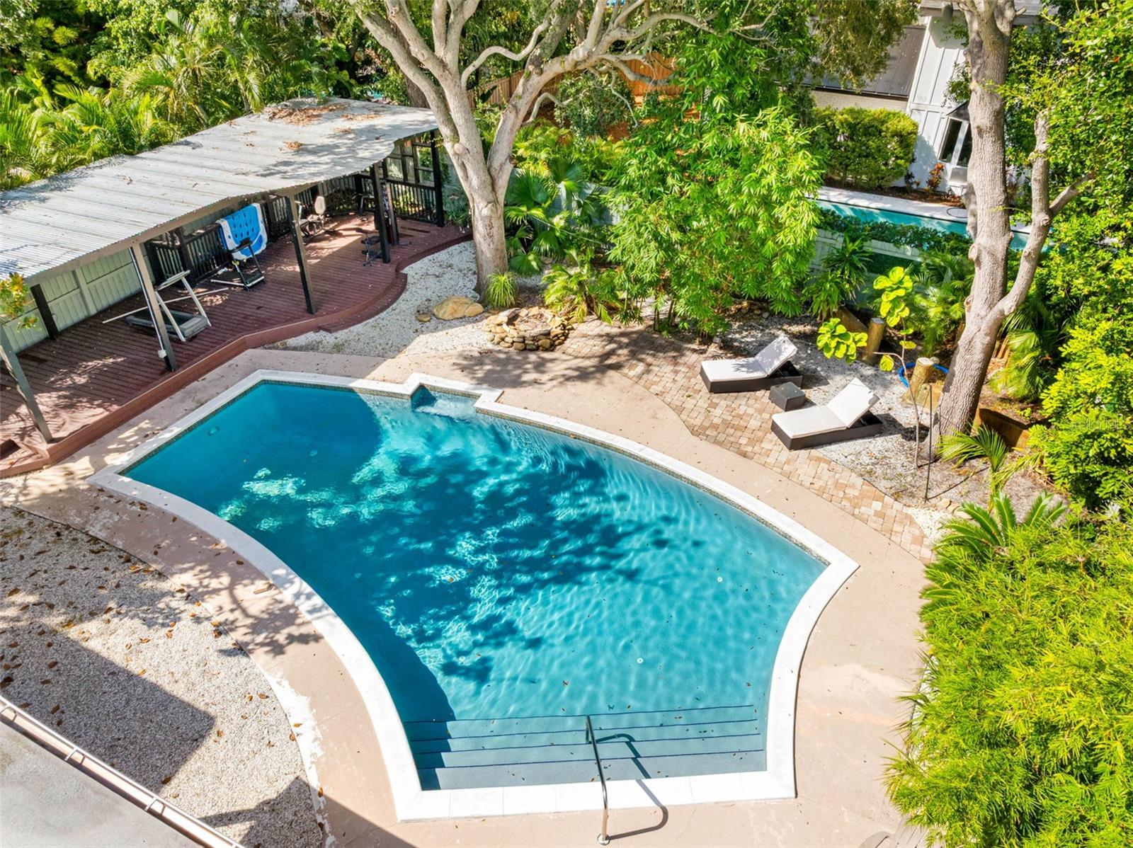 Back yard Pool