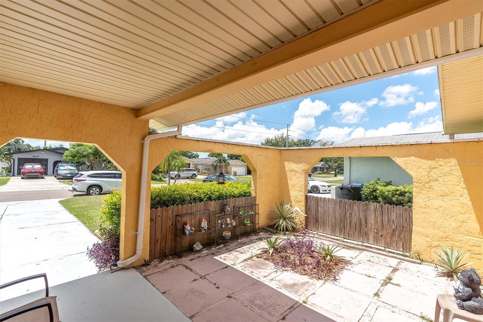 Front patio