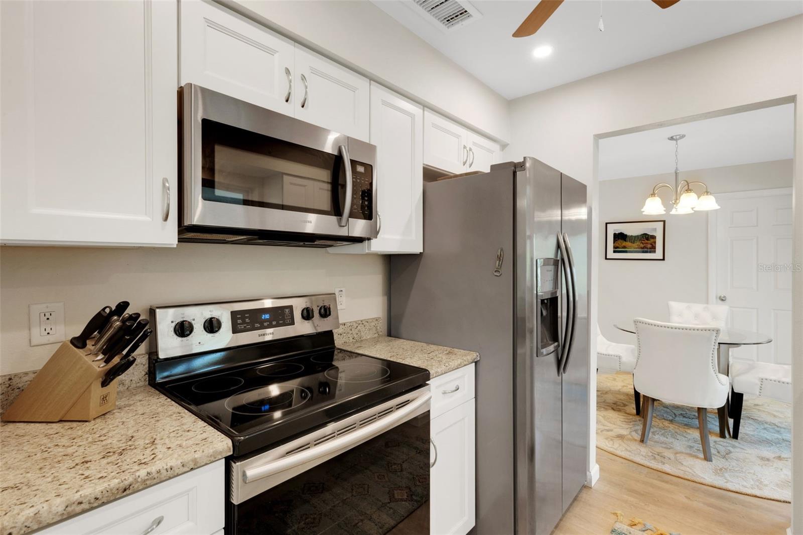 Stainless steel appliances
