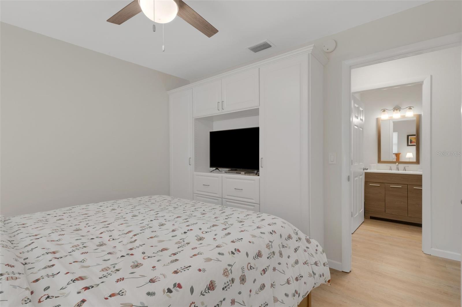 Guest Bath convenient to Guest bedroom