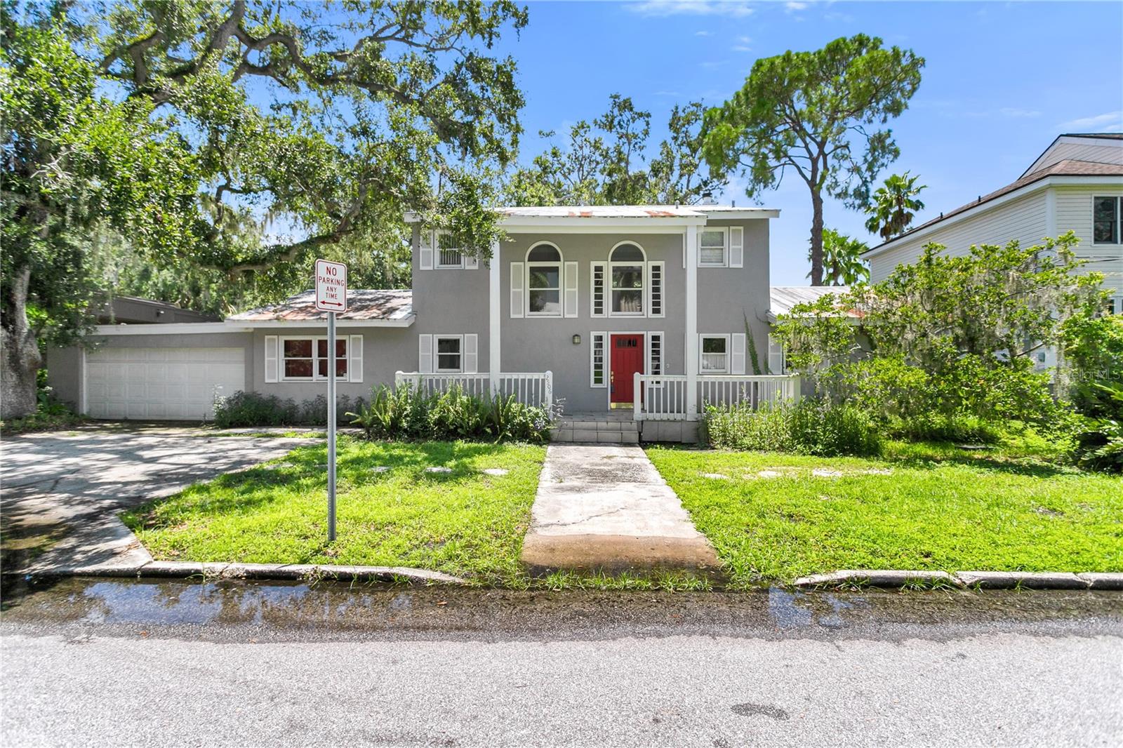 This fantastic home was flooded during Helene but remediated right away.