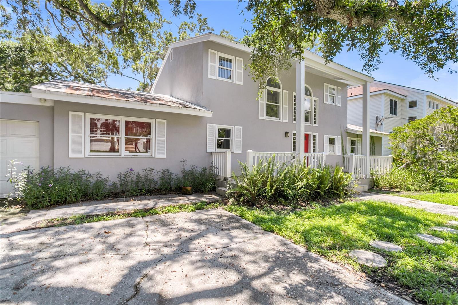 Situted on a large lot, this home could be renovated or you could build to suit.