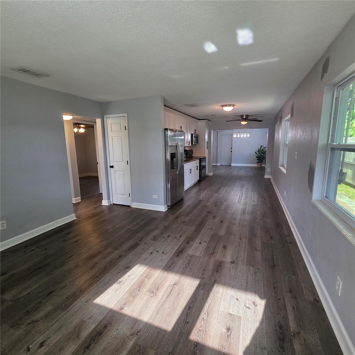 Family Rm thru to Dinning/Living Rm