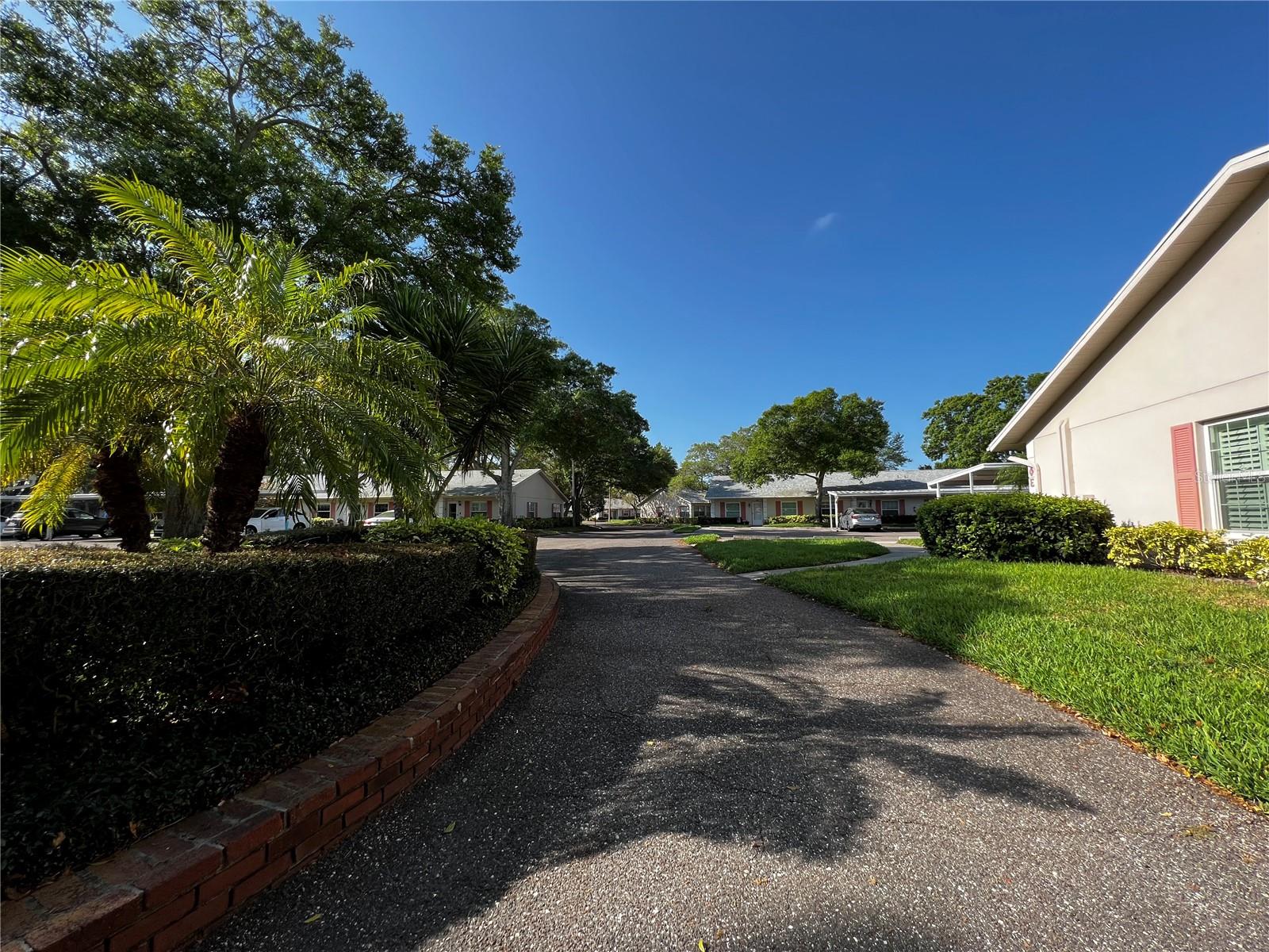 Entrance into the community with just 31 condos.