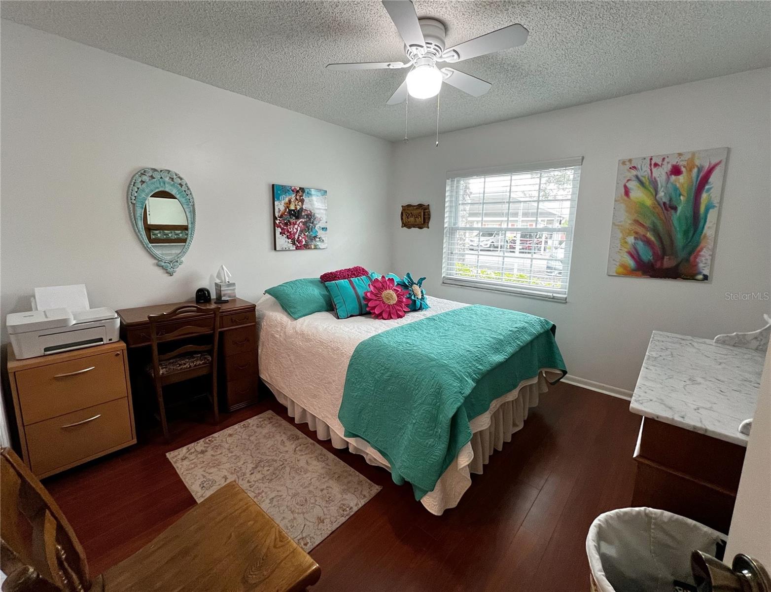 Second bedroom, this one is located at the front of the condo.