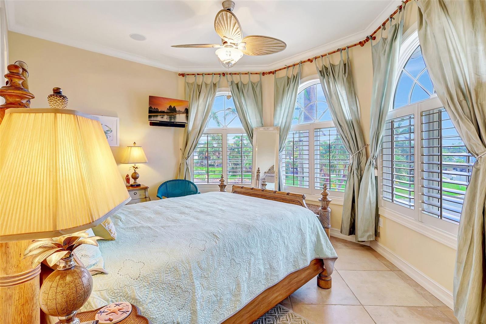 The Second Bedroom Is Expansive, Lovely Shutters, & Beautifully Designed Windows.
