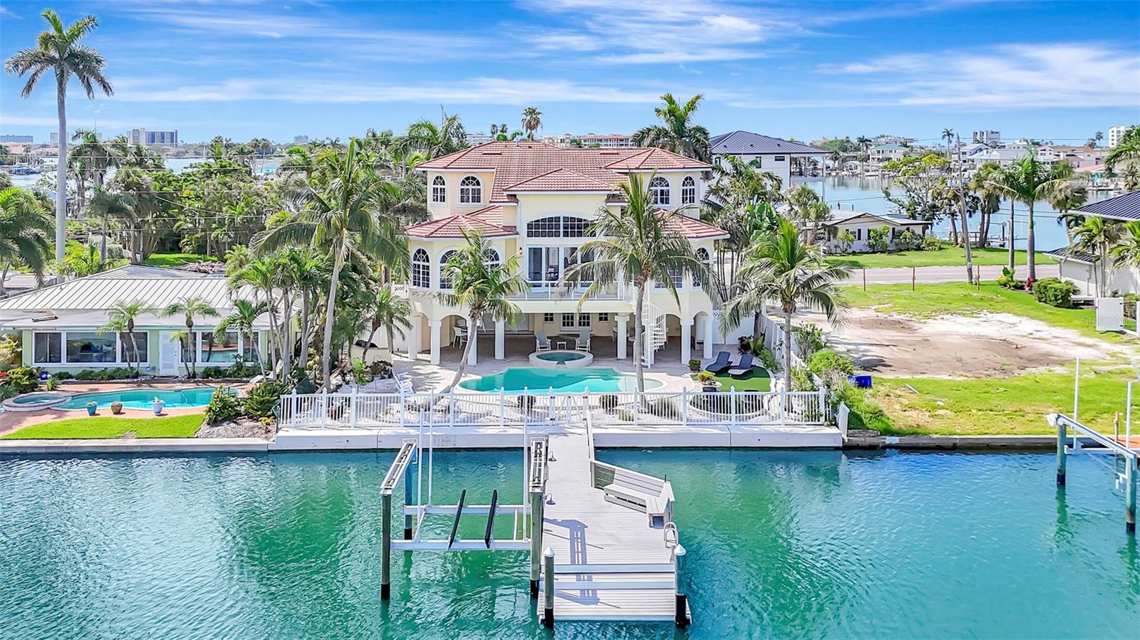 Waterfront Perfection with Generous Dock for Boating Enthusiasts.