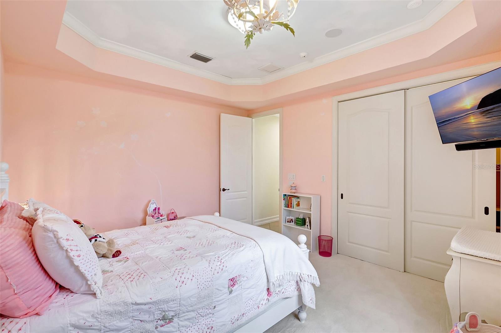 The Fourth Bedroom Is Spacious & Offers A Relaxing Setting.
