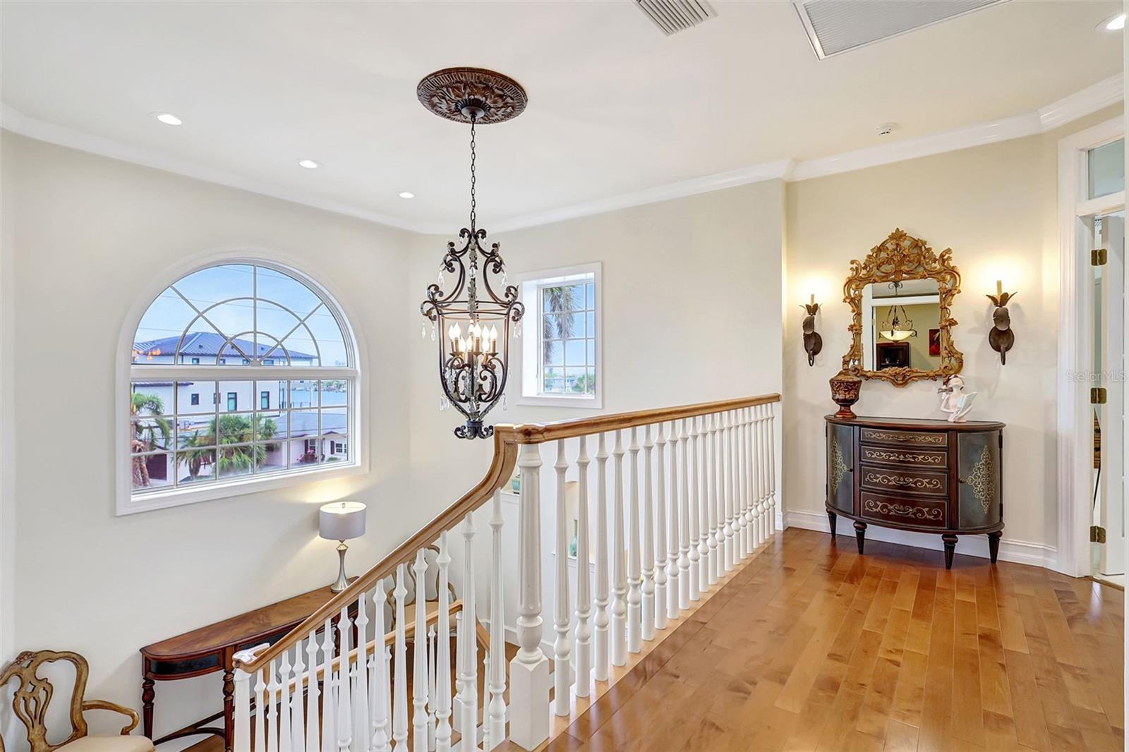 The Staircase Leads To The Third Floor Where Beautiful Wood Floors Will Lead You To The Private Office & Primary Bedroom.