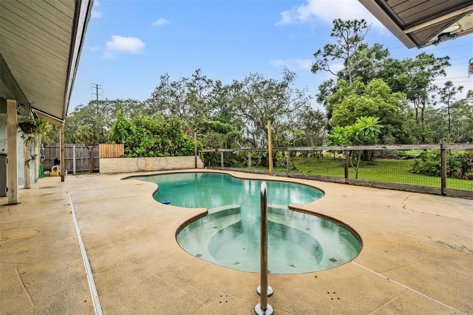 Patio with Pool & Spa