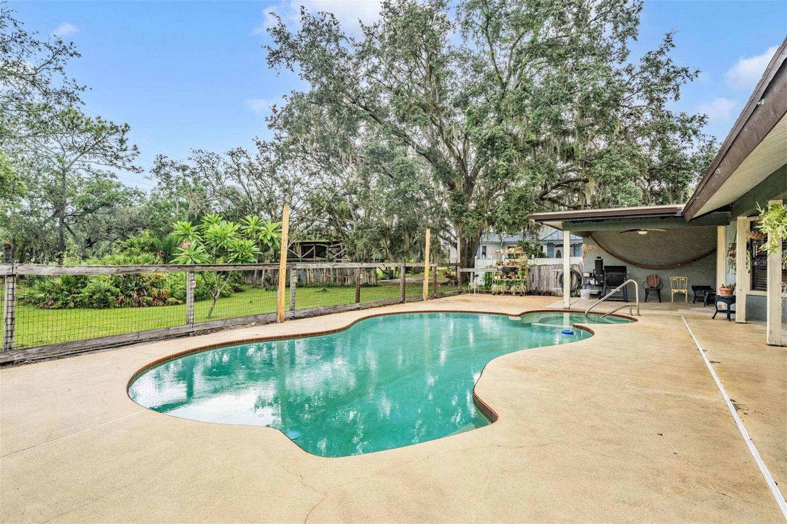 Patio with Pool & Spa