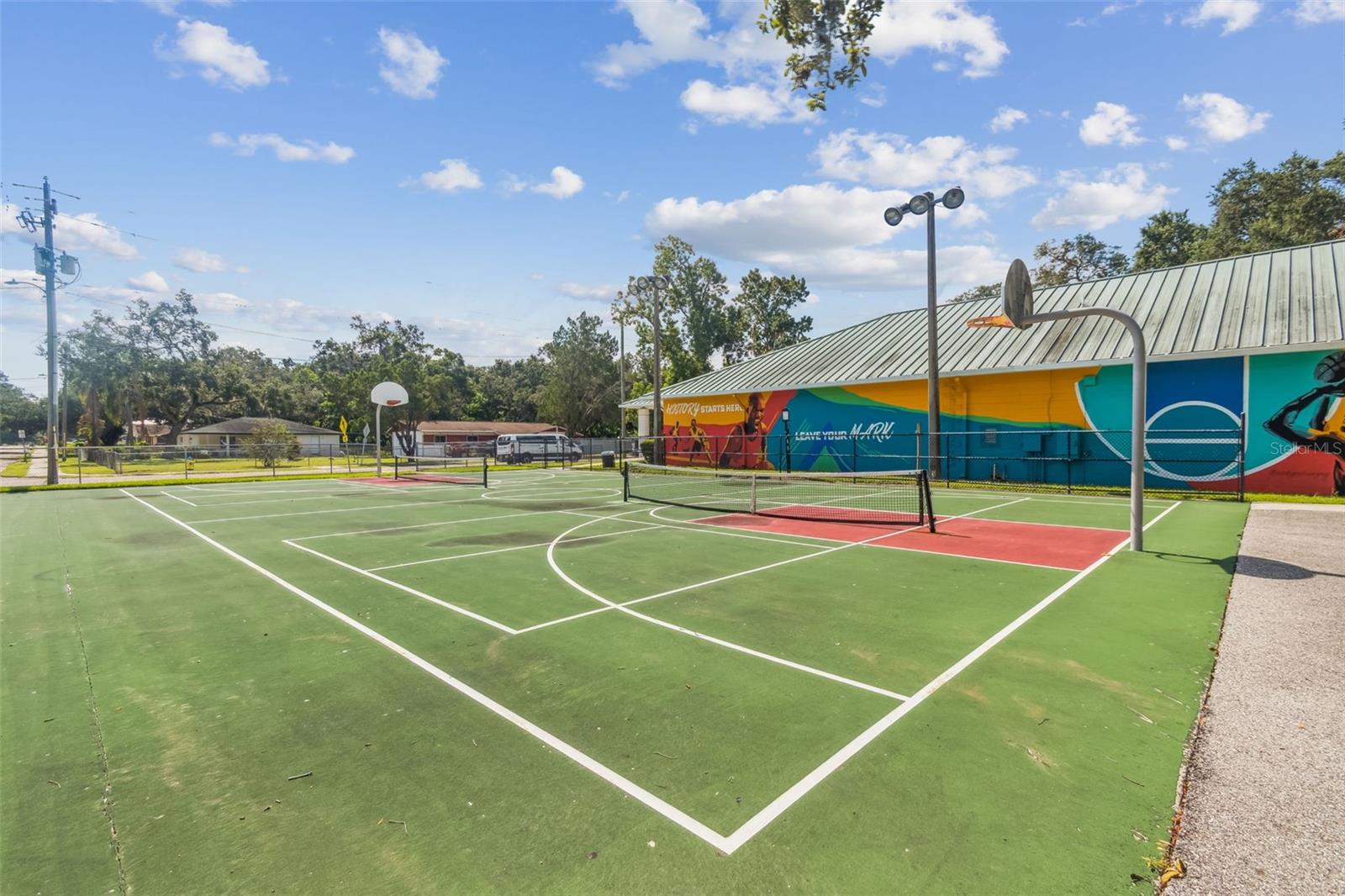 Basketball Court at the park