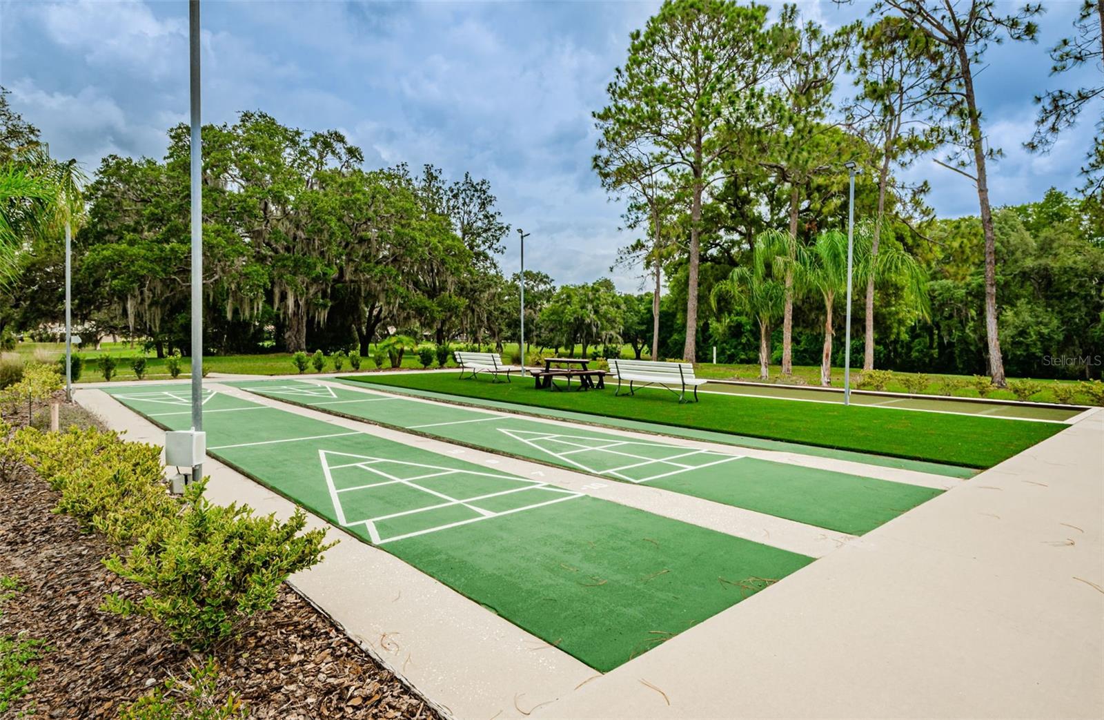 Community Shuffle Board Courts