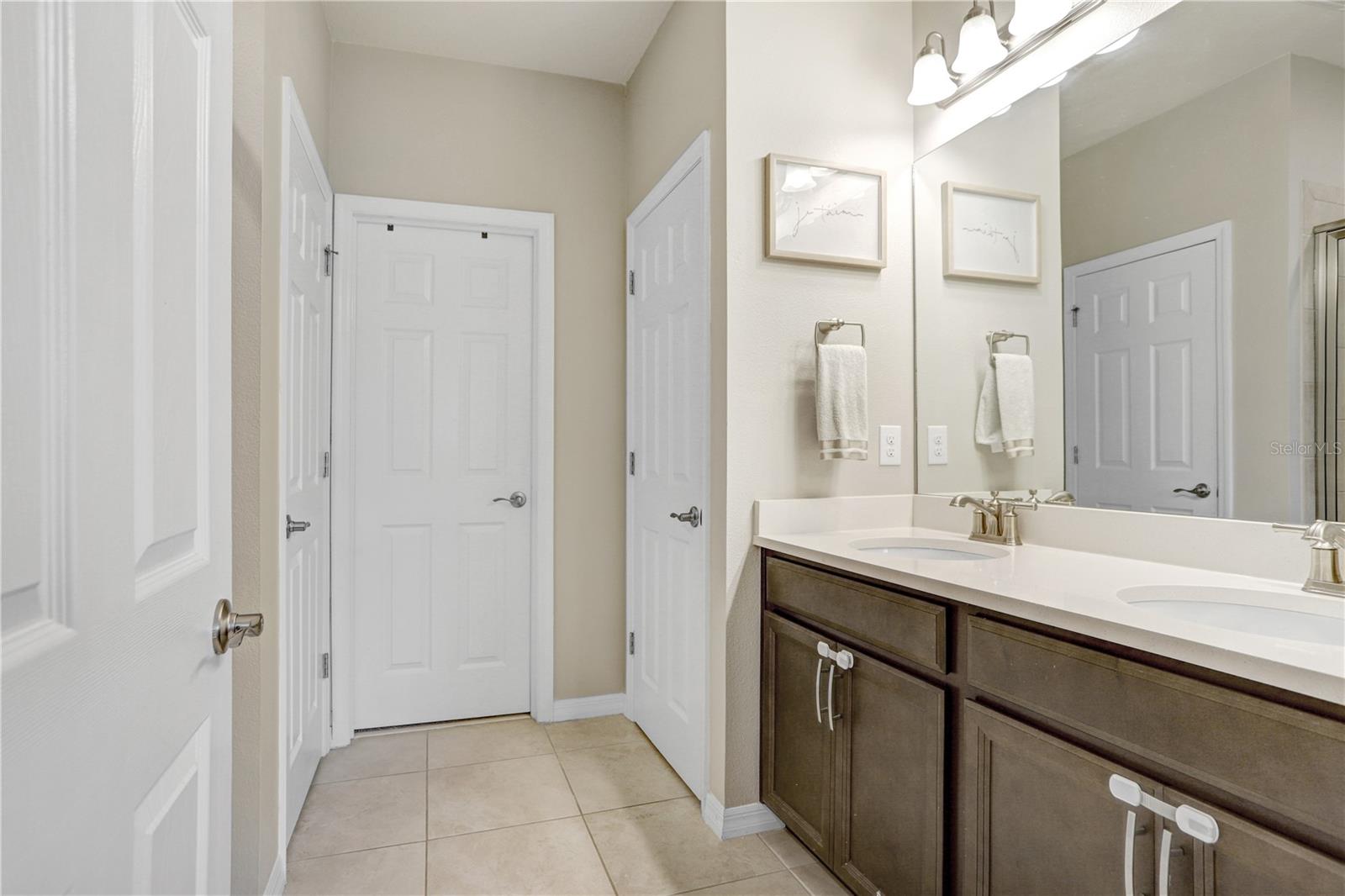 Owner's Bath with Dual Vanities