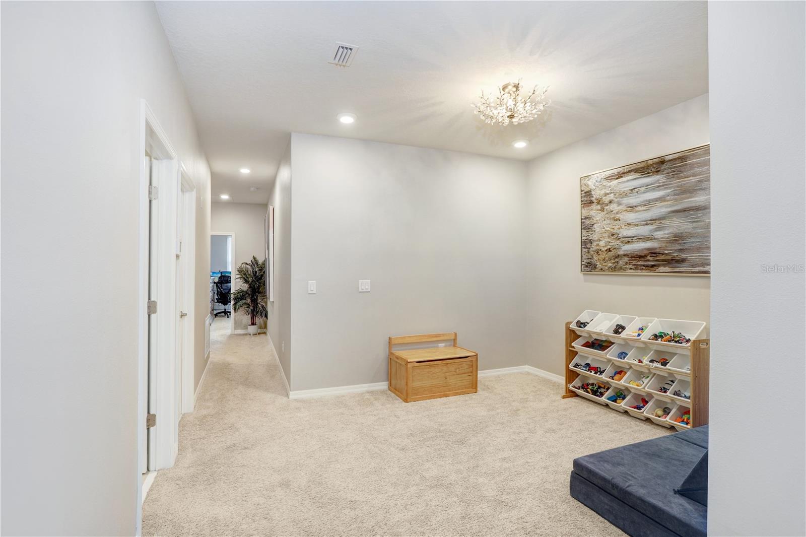 Upstairs Bonus Loft! Perfect for a work or play area!