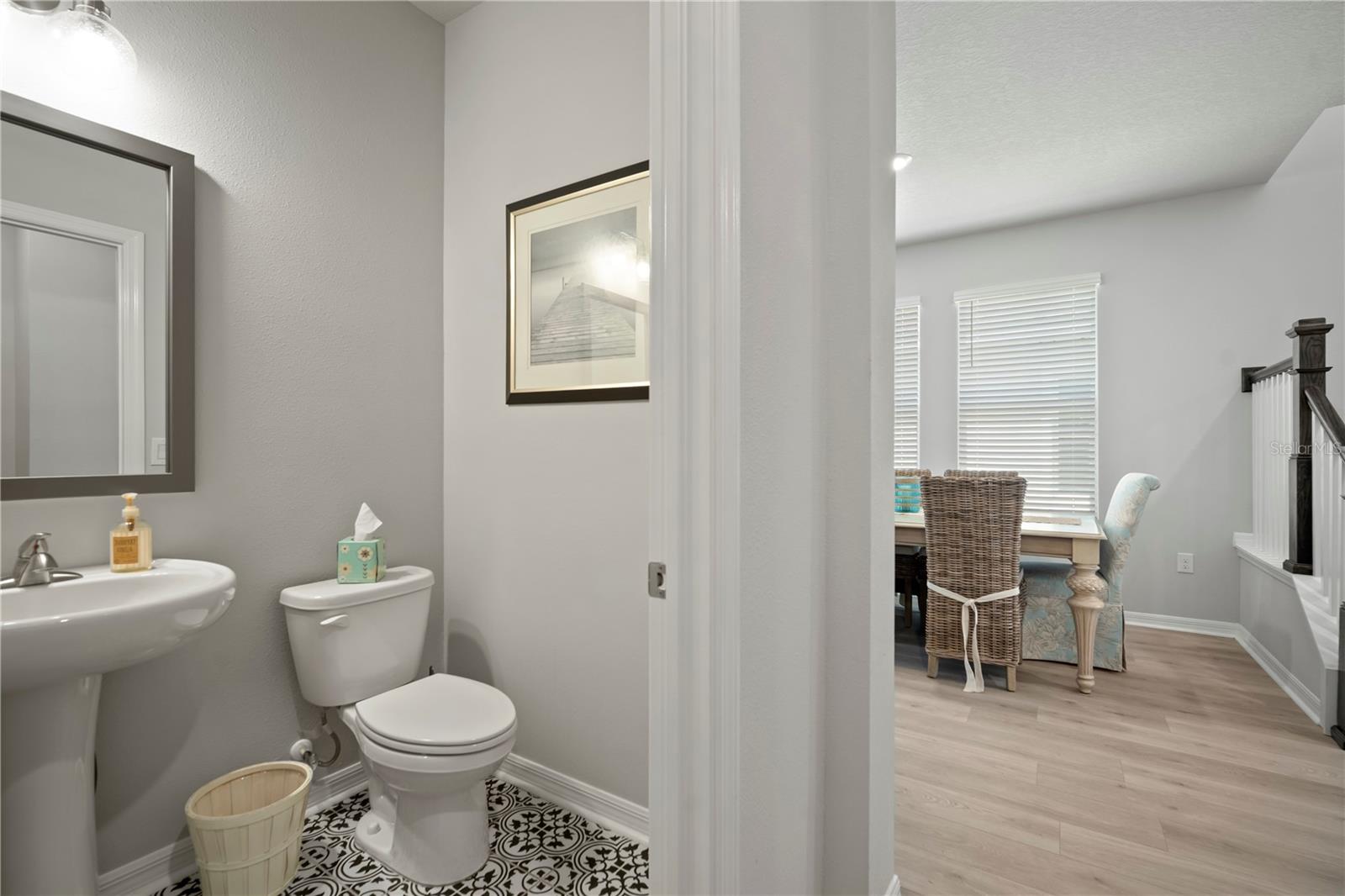 Main Floor Half Bathroom