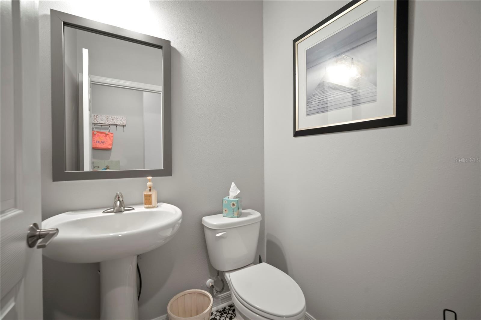 Main Floor Half Bathroom