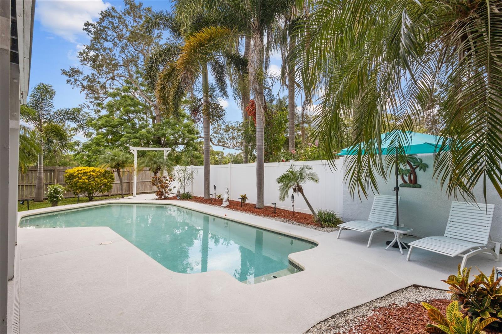 Pool area
