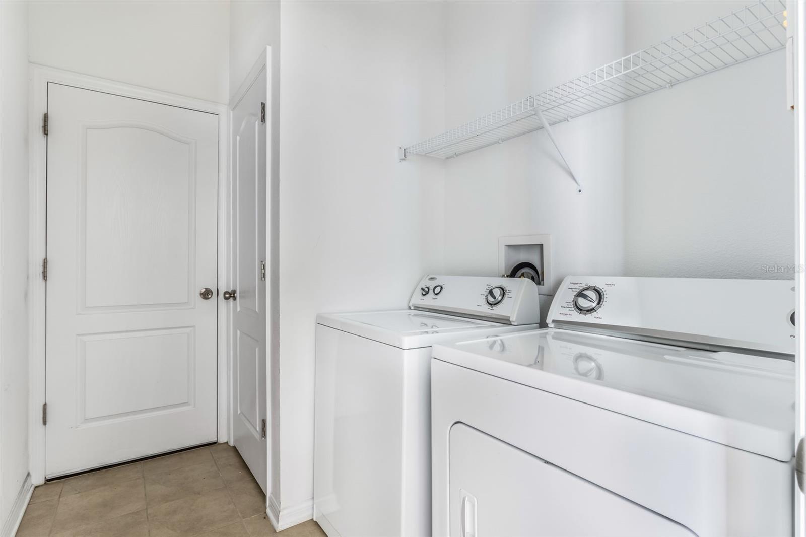 Inside Laundry Room