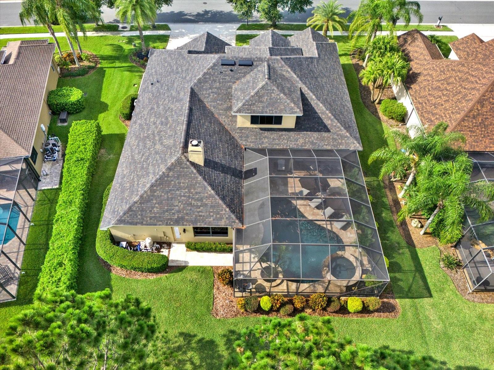 Aerial View of home