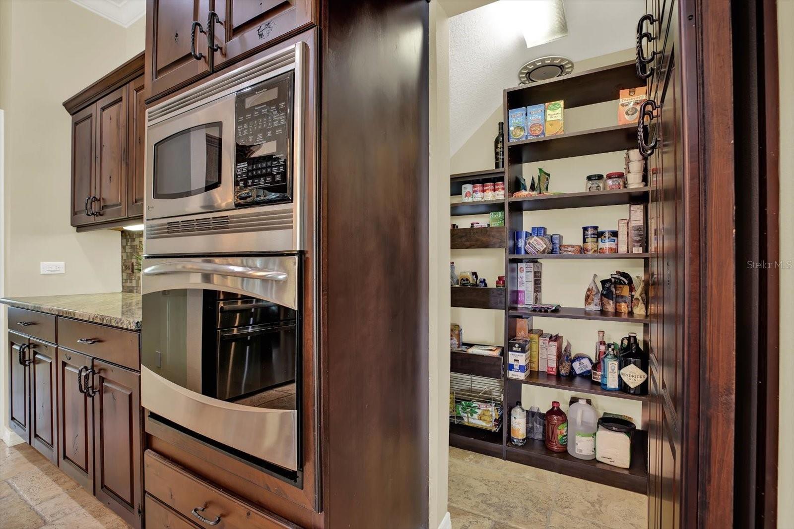 Hidden door pantry