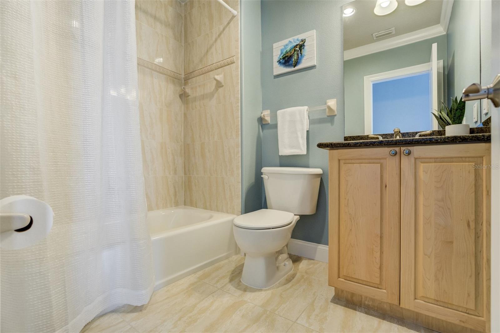 Ensuite guest bathroom