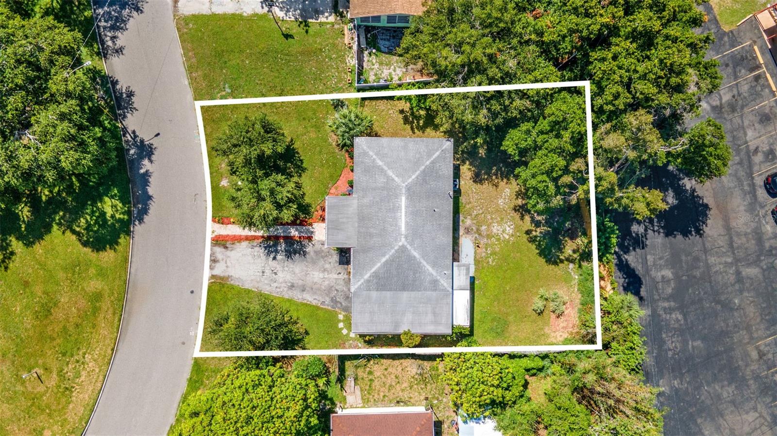 This home is on a small road with low traffic