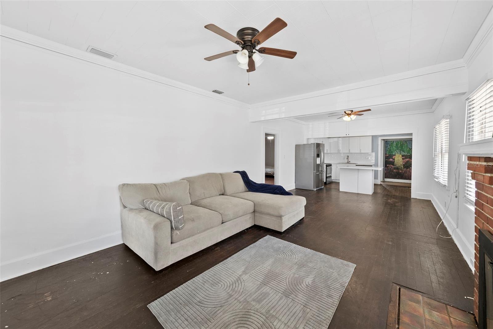 Open living area