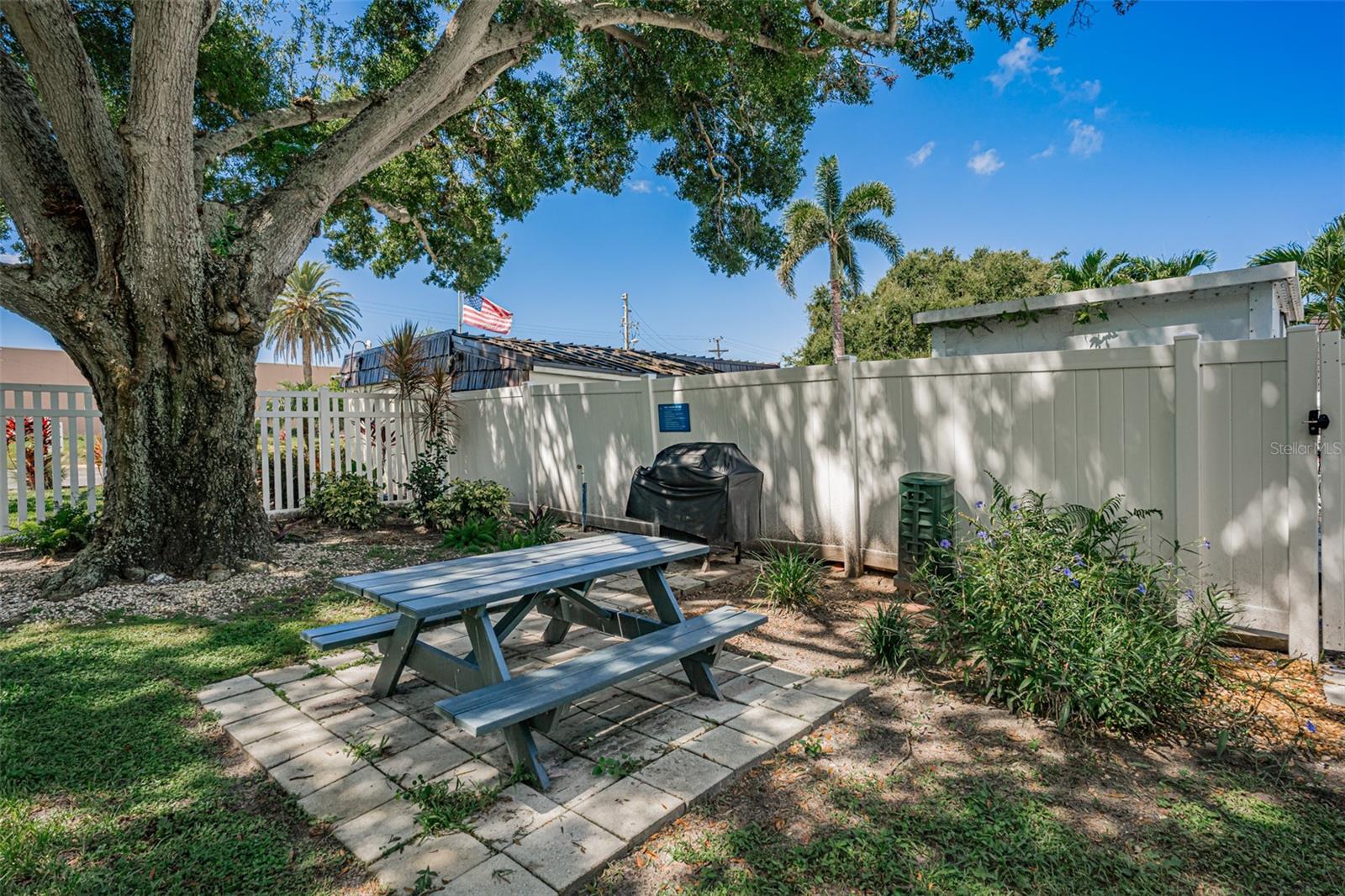 BBQ area