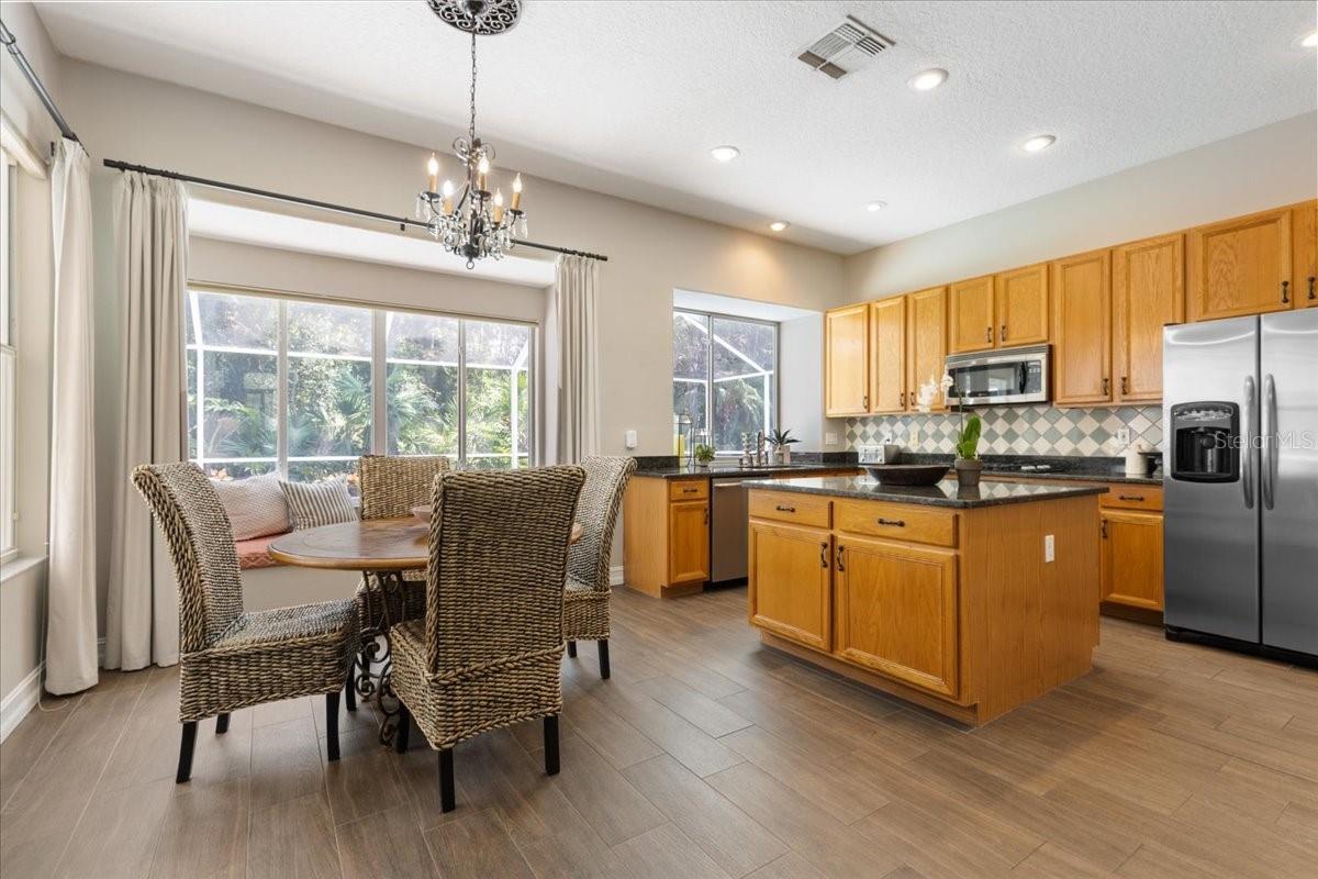 Breakfast Nook off Kitchen