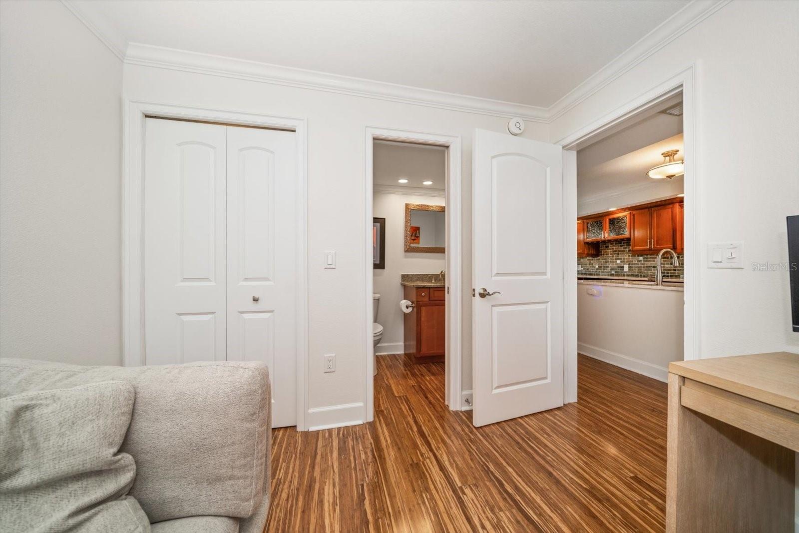 Half bath/guest bath on main living level