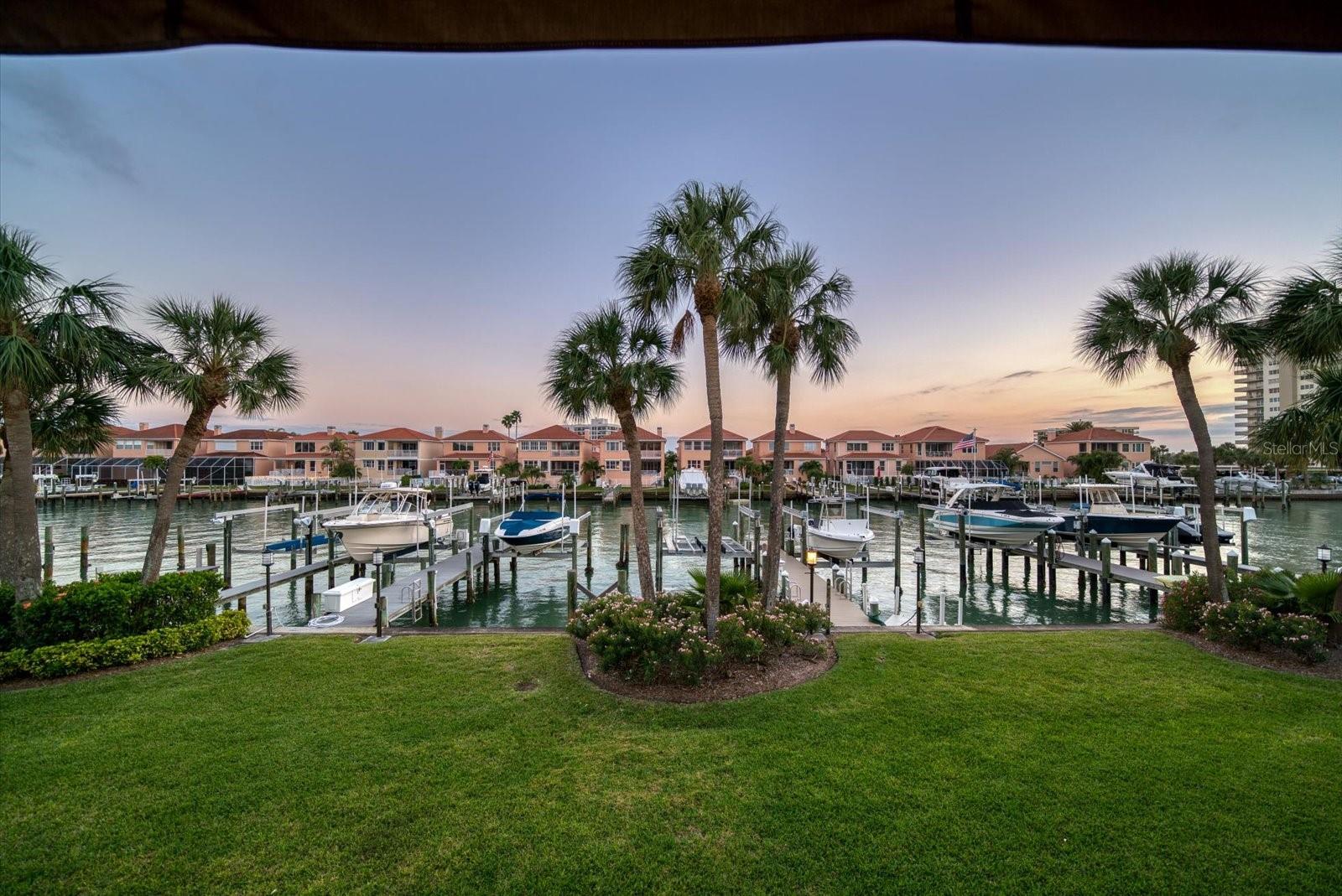Your boat is at your back door in the private dock and boat slip!