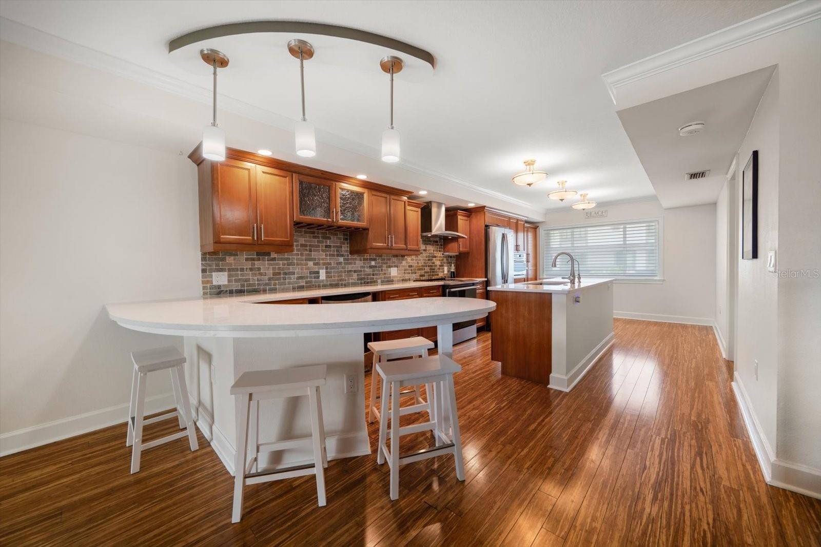 Gorgeous kitchen with abundant room to spread out!