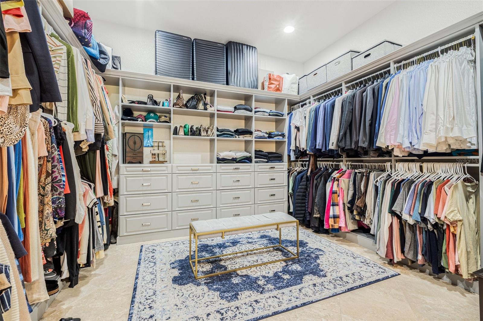 Oversized Primary Walk-In Closet