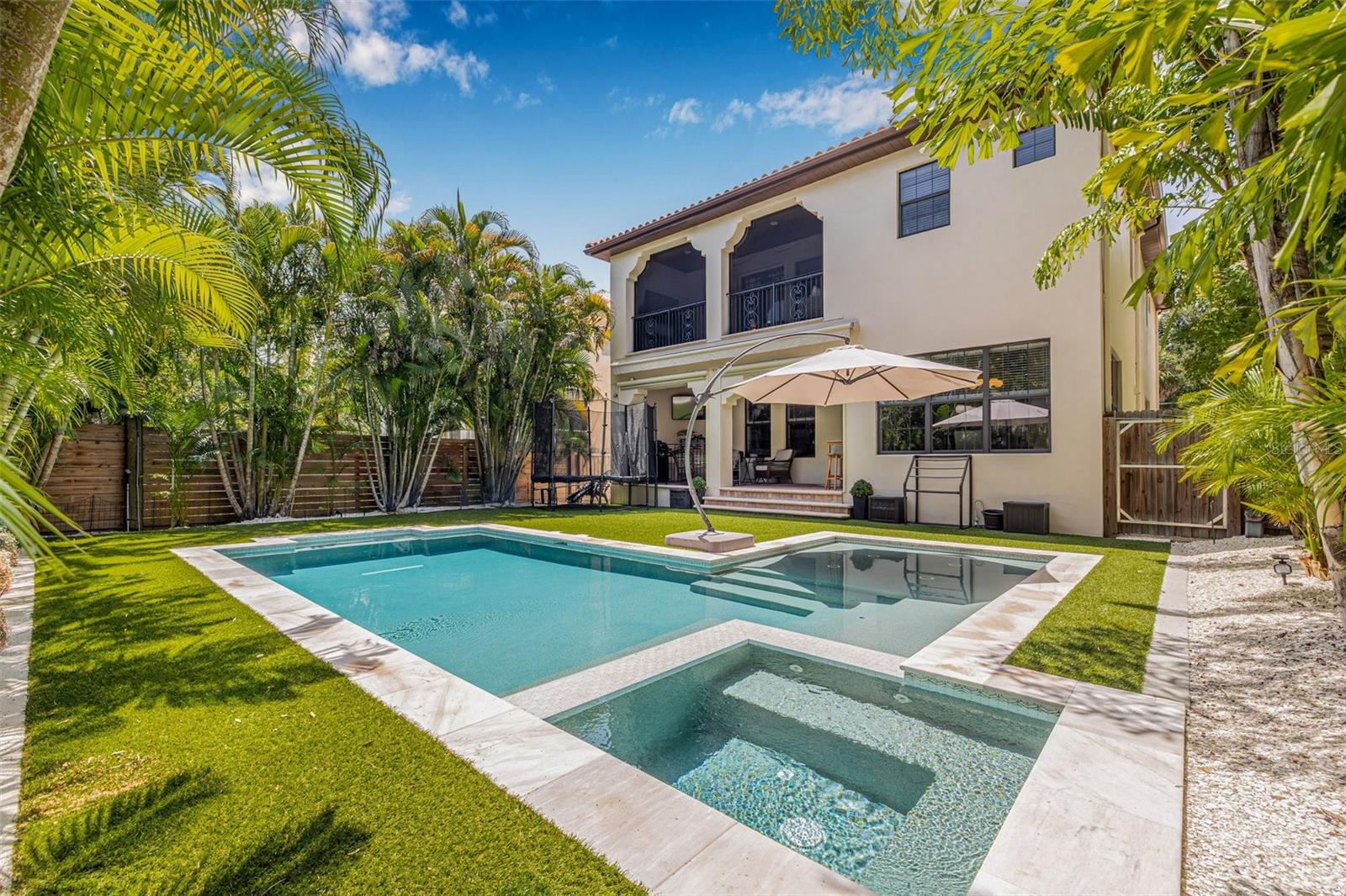 Ultra Customs Pool / Spa and Xeriscape Yard