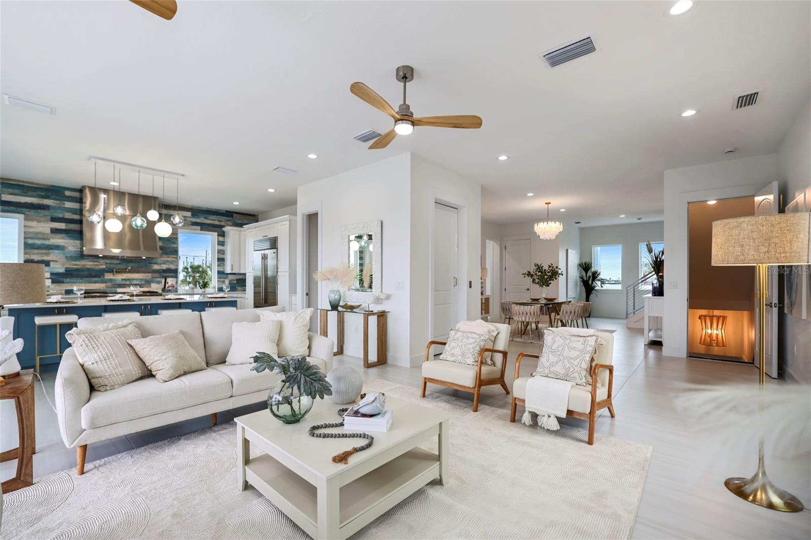 Open Concept Main Living Area
