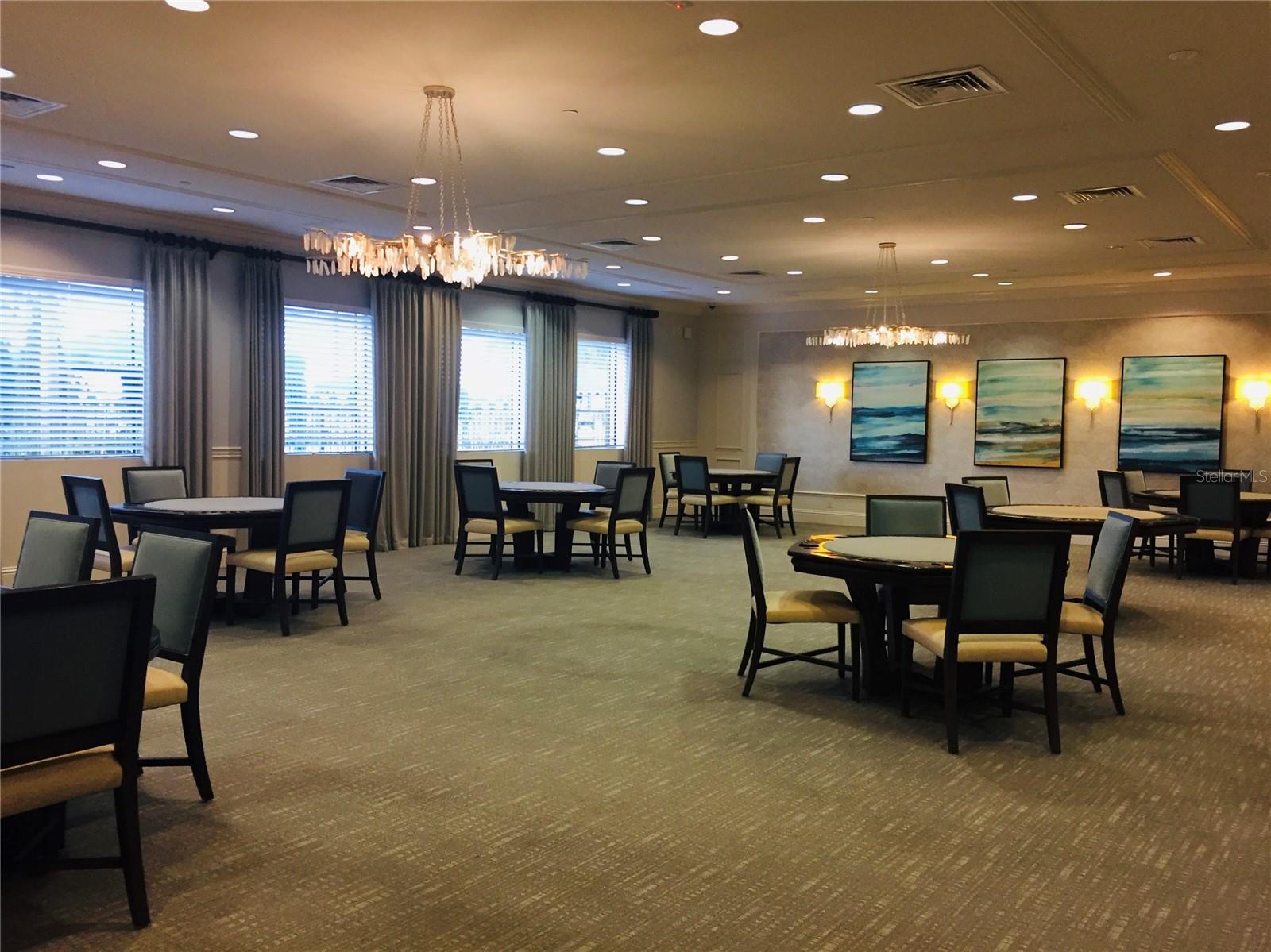 CARD & GAME ROOMS