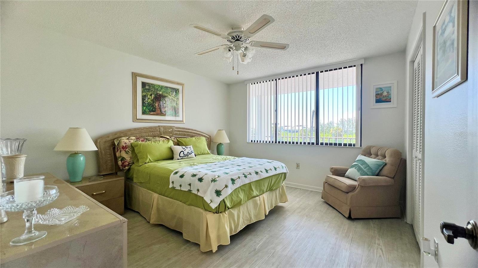 Front 2nd bedroom on the south side of condo